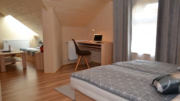 Coffres-forts dans les chambres, rideaux occultants