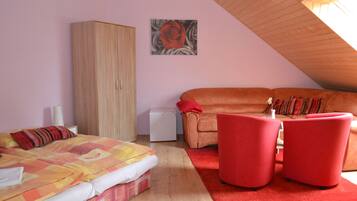 Standard Double Room, Hill View | Living area | Flat-screen TV