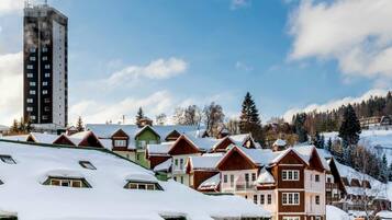 Uitzicht vanuit accommodatie