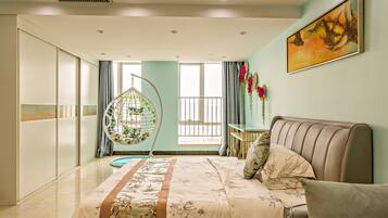 Premier Double Room | In-room safe, individually furnished, desk, laptop workspace