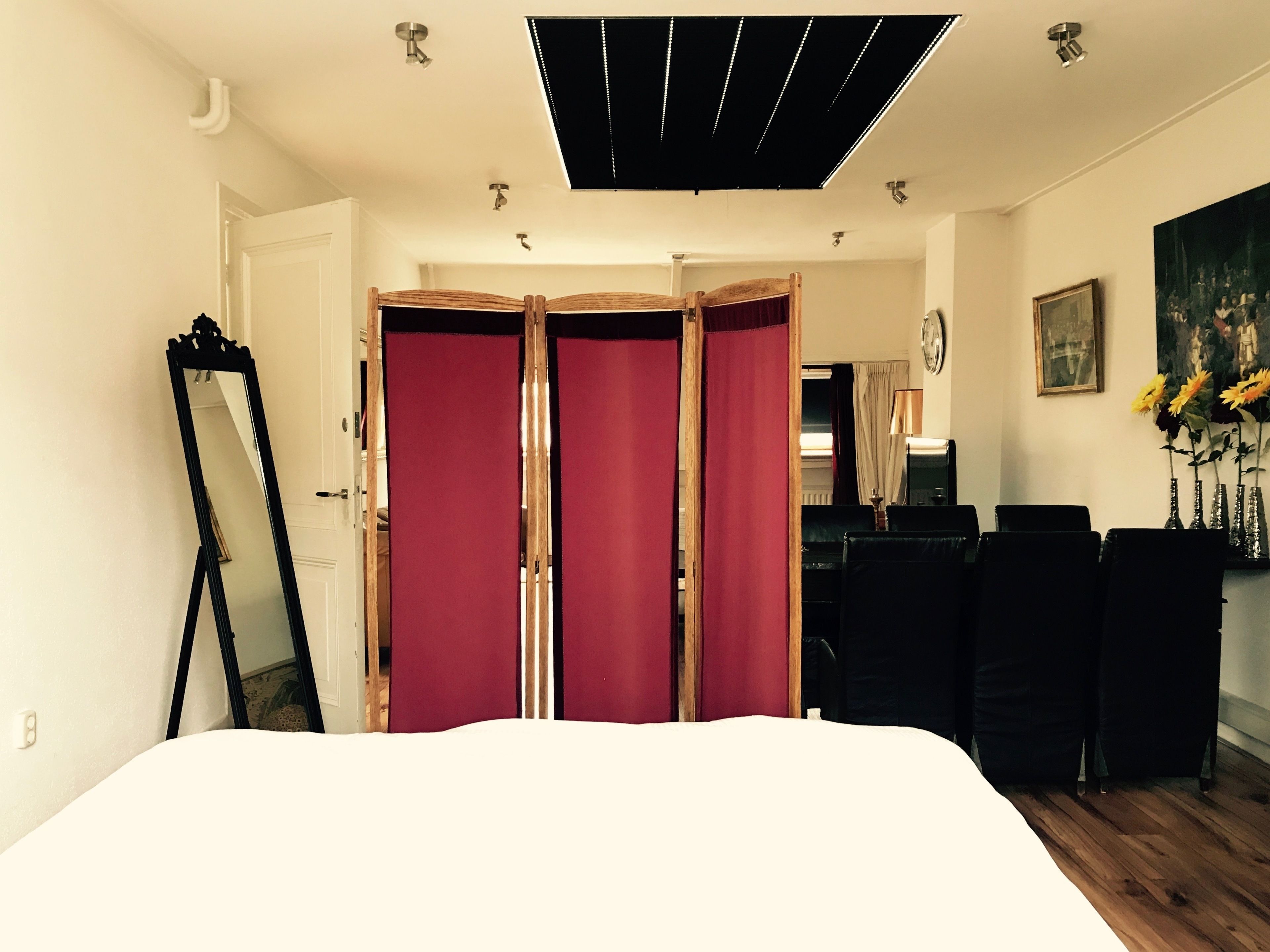 Classic-Penthouse, 1 King-Bett, Stadtblick | Wohnbereich