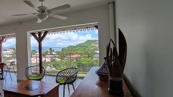 Family Apartment, 2 Bedrooms, Non Smoking, Bay View | Living area | 32-inch flat-screen TV with satellite channels, TV, toys
