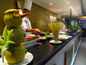 Breakfast, lunch, dinner served; international cuisine - Naama Blue hotel (Sharm El Sheikh)