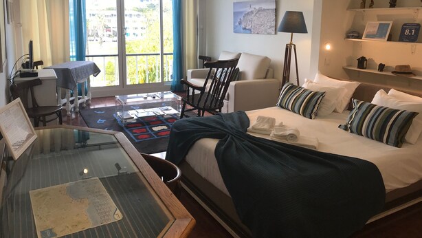 Studio, vue jardin