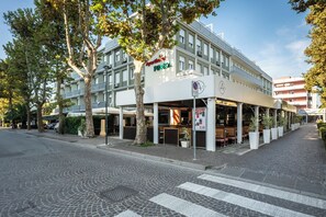 Facciata della struttura