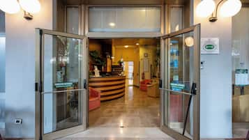 Entrée de l’hébergement