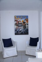 Family Apartment, Garden View, Courtyard Area | Living area