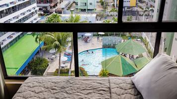Deluxe Room, Pool View | View from room