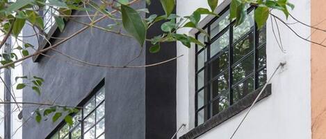 Façade de l’hébergement