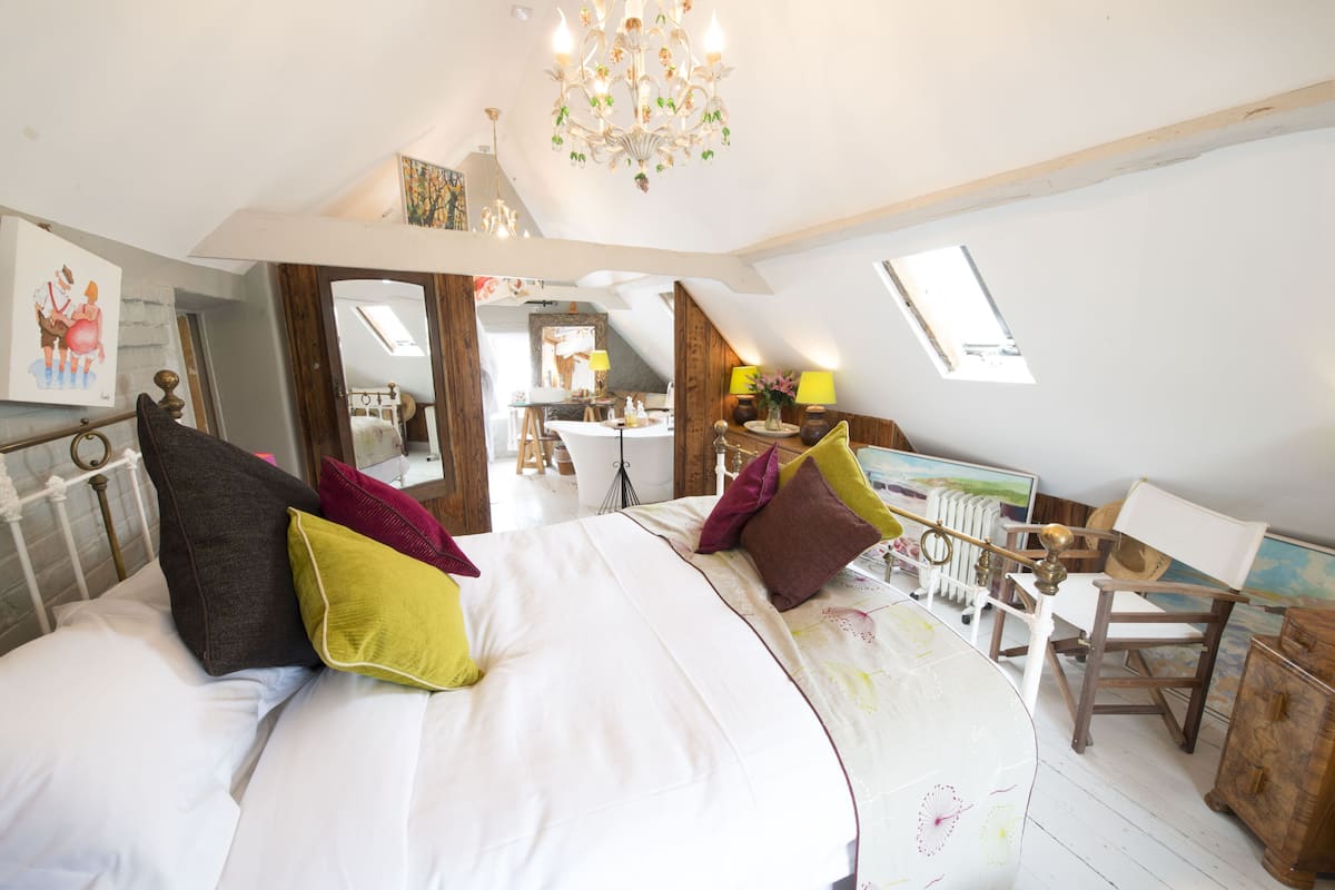 Suite Deluxe, salle de bains attenante (FUGGLE)