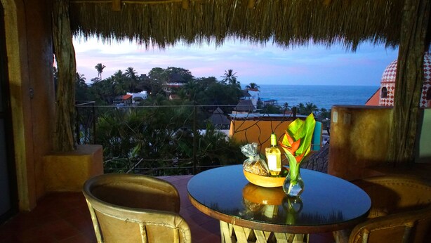 Unit #1 Villa, 1 Bedroom, Kitchen, Sea Facing  | Beach/ocean view - Casitas Del Mar Sayulita (Sayulita)
