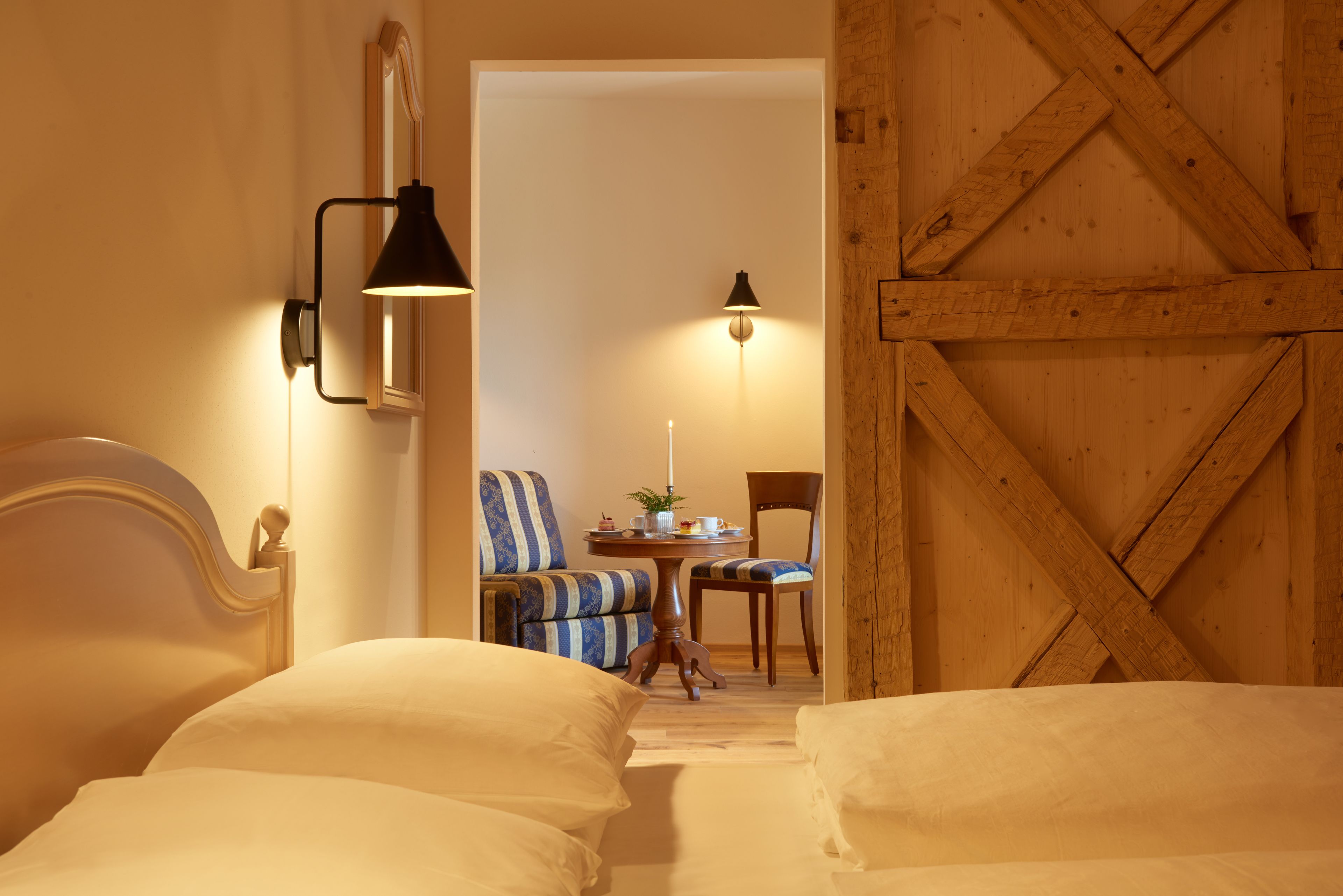 Junior Apartment, Kitchen, Mountainside (Birke) | 1 bedroom, premium bedding, in-room safe, desk