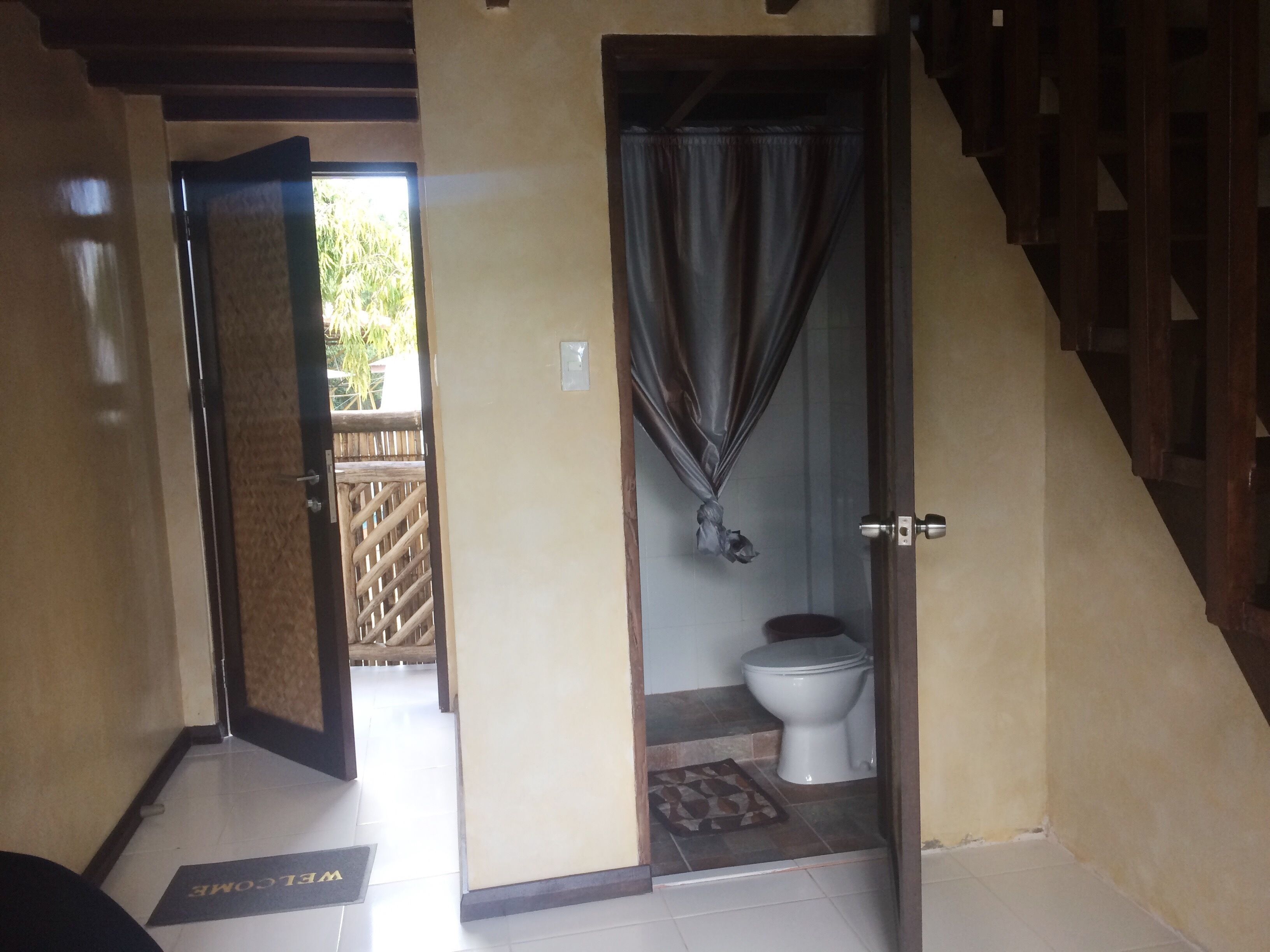 standard room, balcony | bathroom | shower, bidet, towels