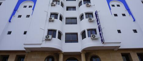 Façade de l’hébergement