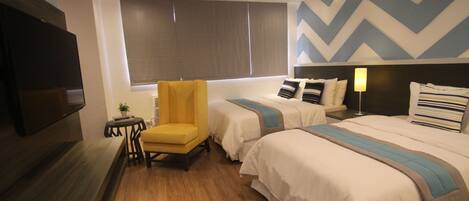 Individually decorated, individually furnished, free WiFi, bed sheets