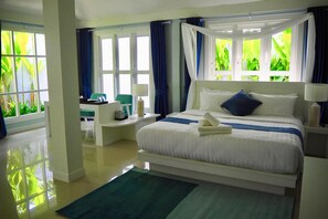 豪華雙人房, 1 張特大雙人床 | 高級寢具、客房內保險箱、書桌、免費無線上網