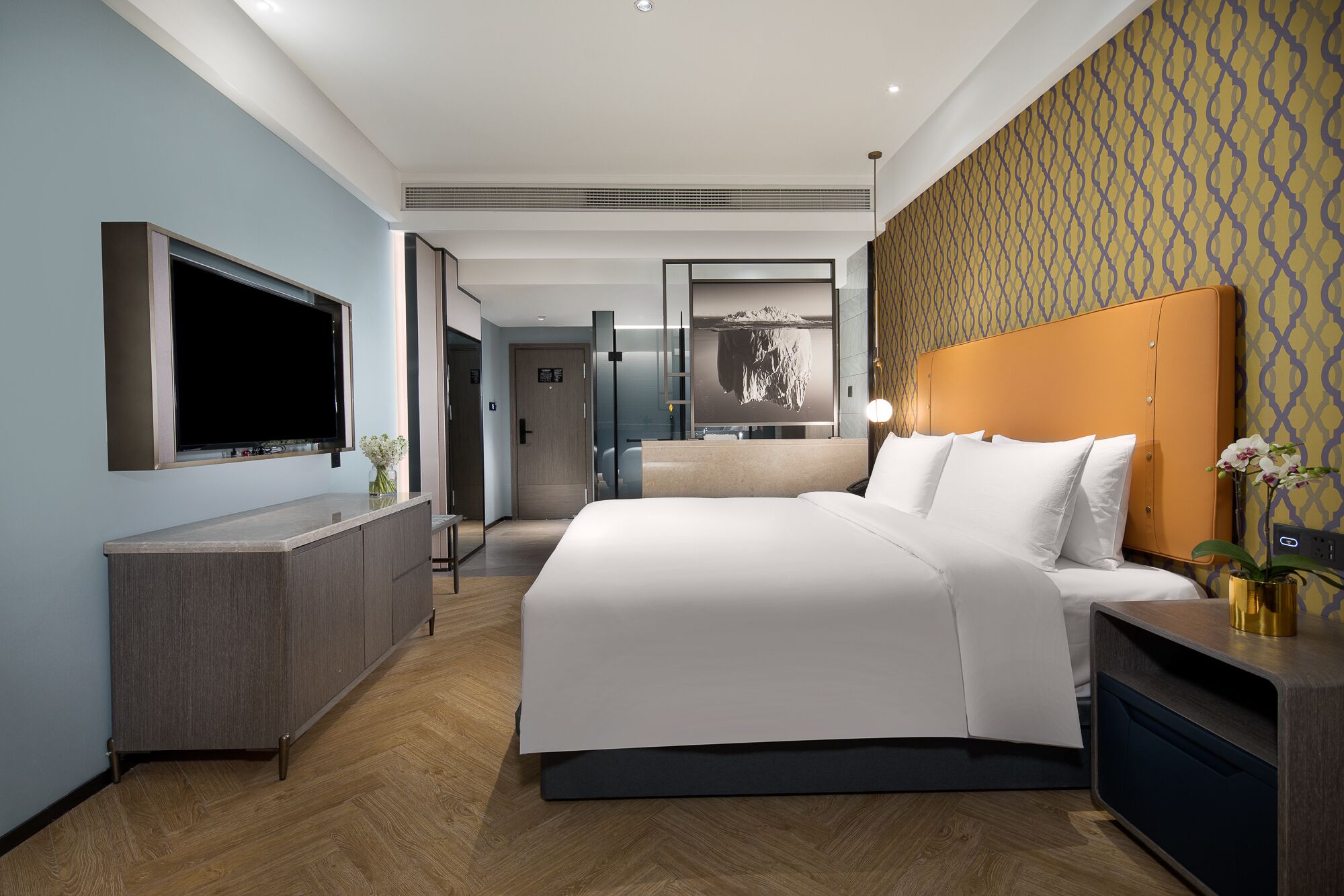 down duvets, minibar, individually decorated, blackout curtains