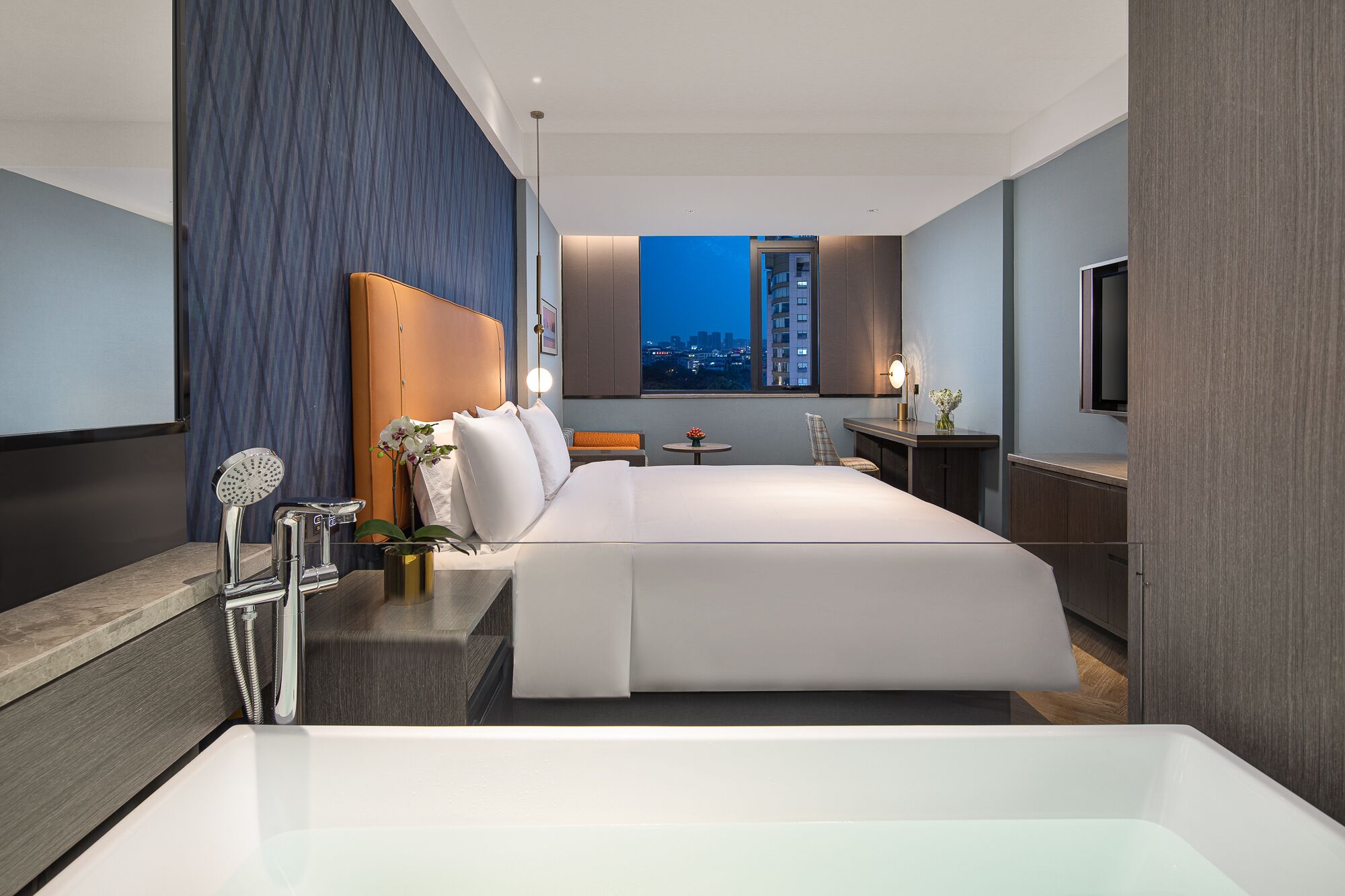 down duvets, minibar, individually decorated, blackout curtains