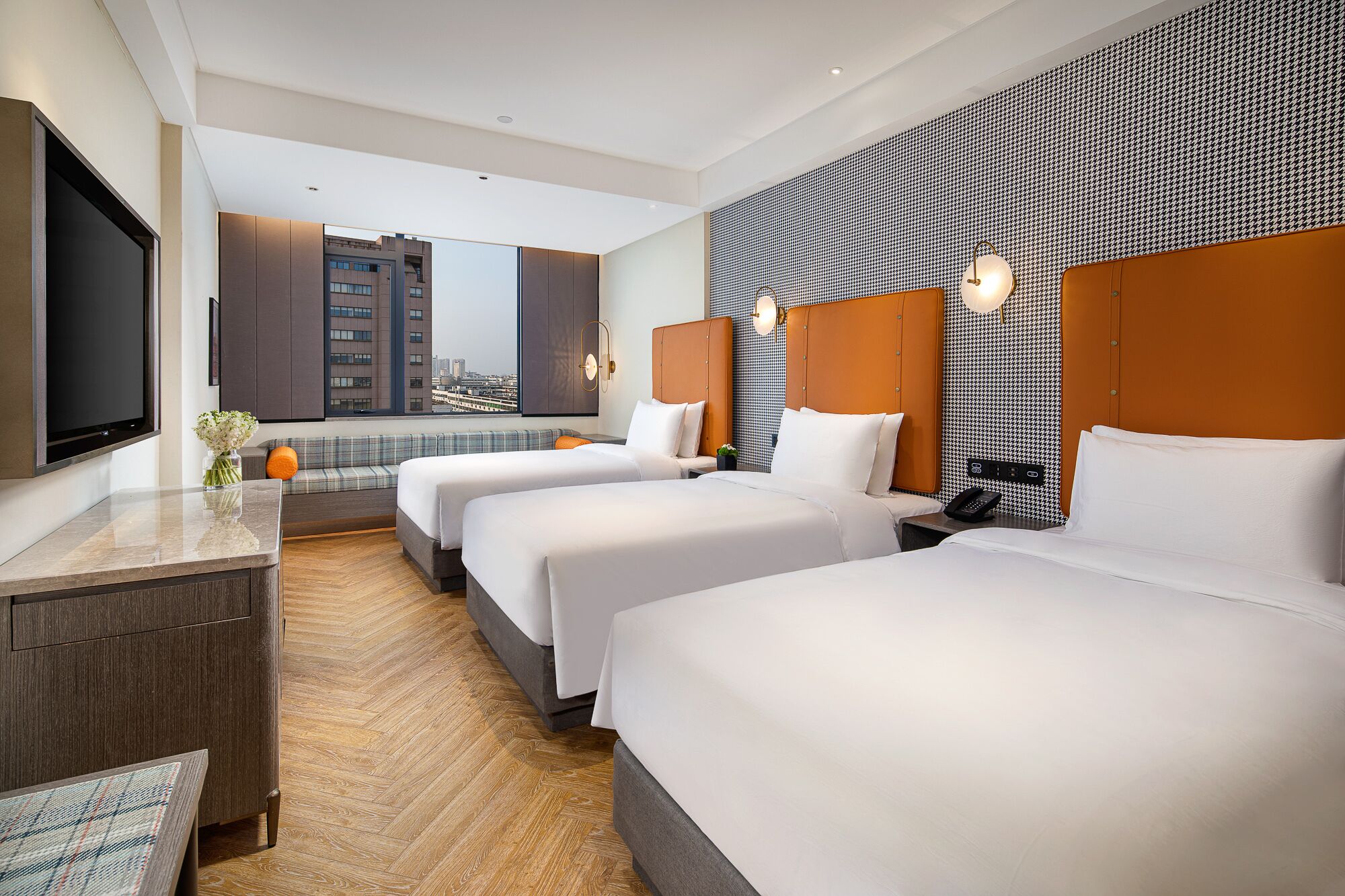 down duvets, minibar, individually decorated, blackout curtains