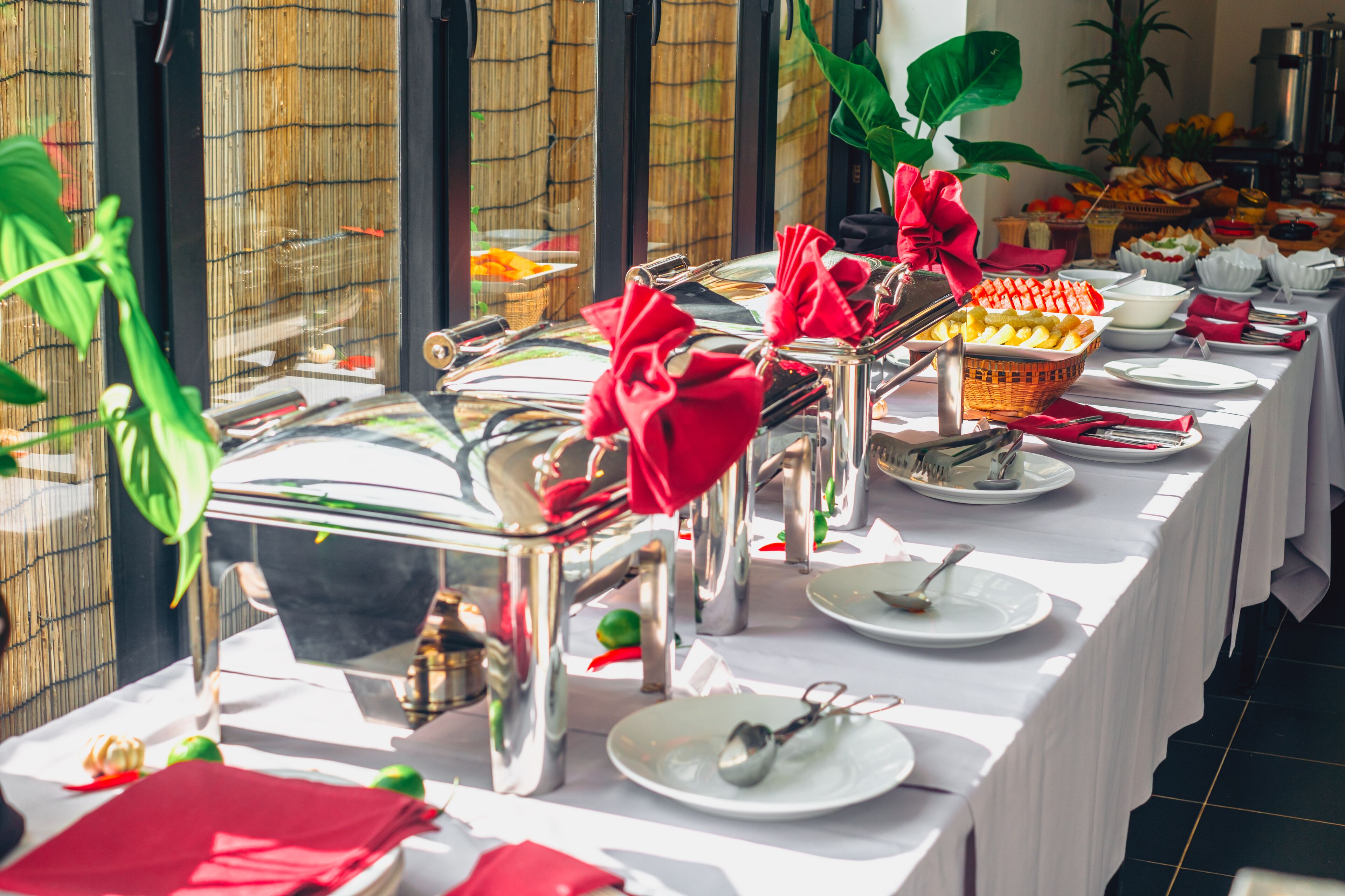 breakfast, lunch served; local and international cuisine, pool views