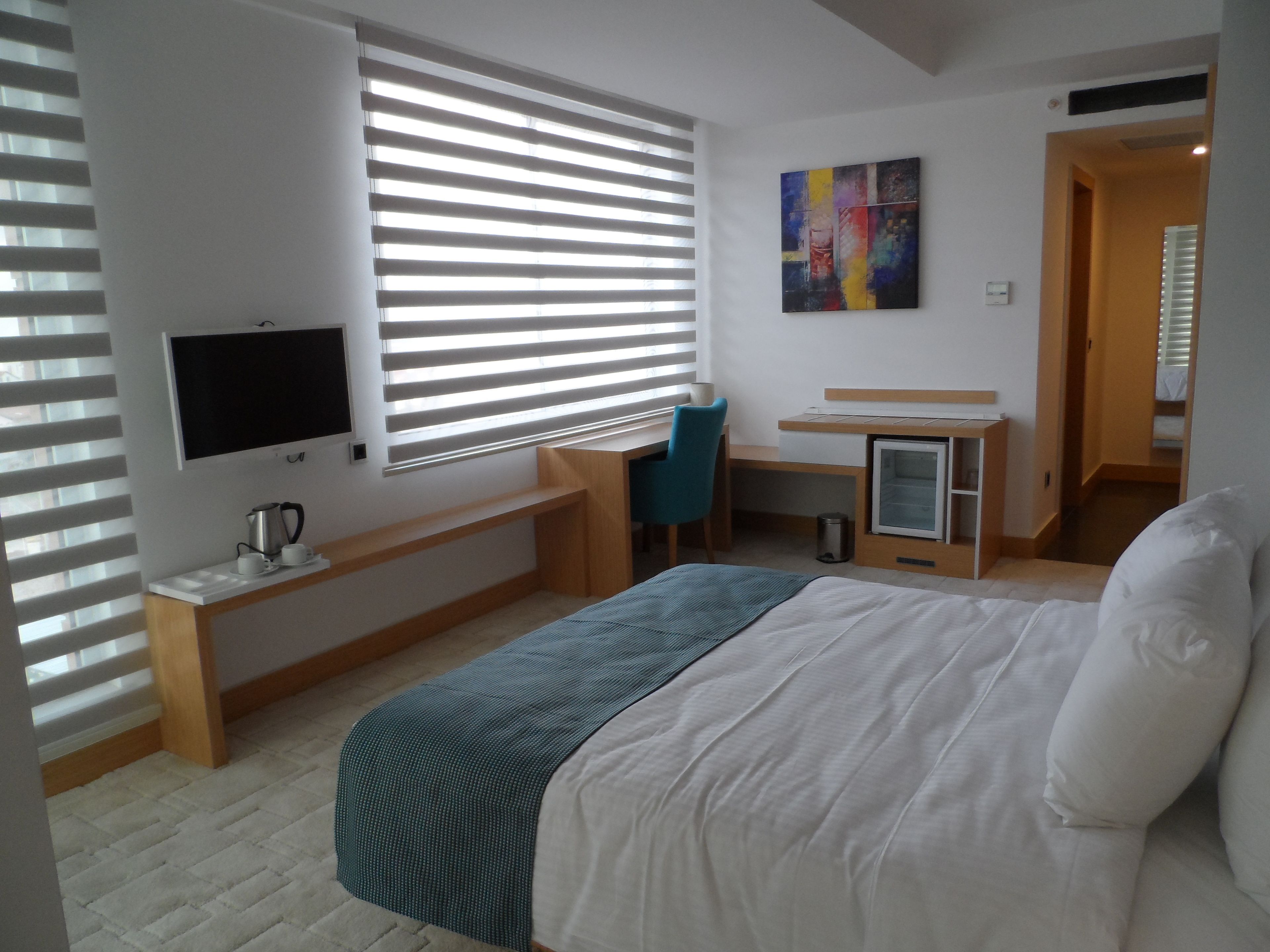 premium bedding, minibar, in-room safe, desk