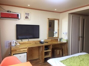 Habitación doble | Escritorio y wifi gratis 