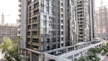 Superior Quadruple Room, 2 Double Beds | City view