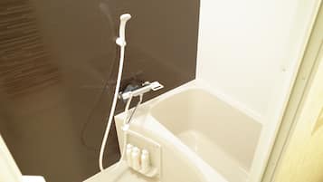 Free toiletries, hair dryer, bidet, towels