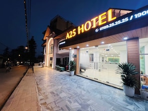 Fachada de la propiedad