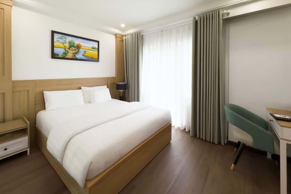 Habitación Deluxe doble, no fumadores | Caja fuerte, cunas gratuitas, wifi gratis y ropa de cama