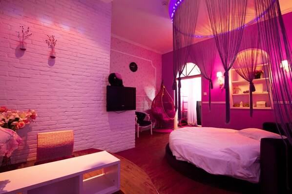 Desk, blackout curtains, free WiFi - Anshu Seaside Inn (Xiamen)