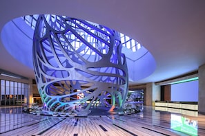 Coin salon dans le hall