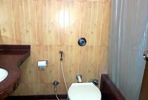 Shower, towels