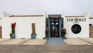 Front of property – evening/night