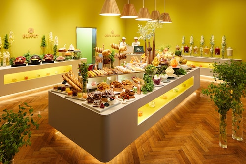 朝食ビュッフェ