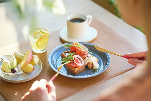 朝食ビュッフェ