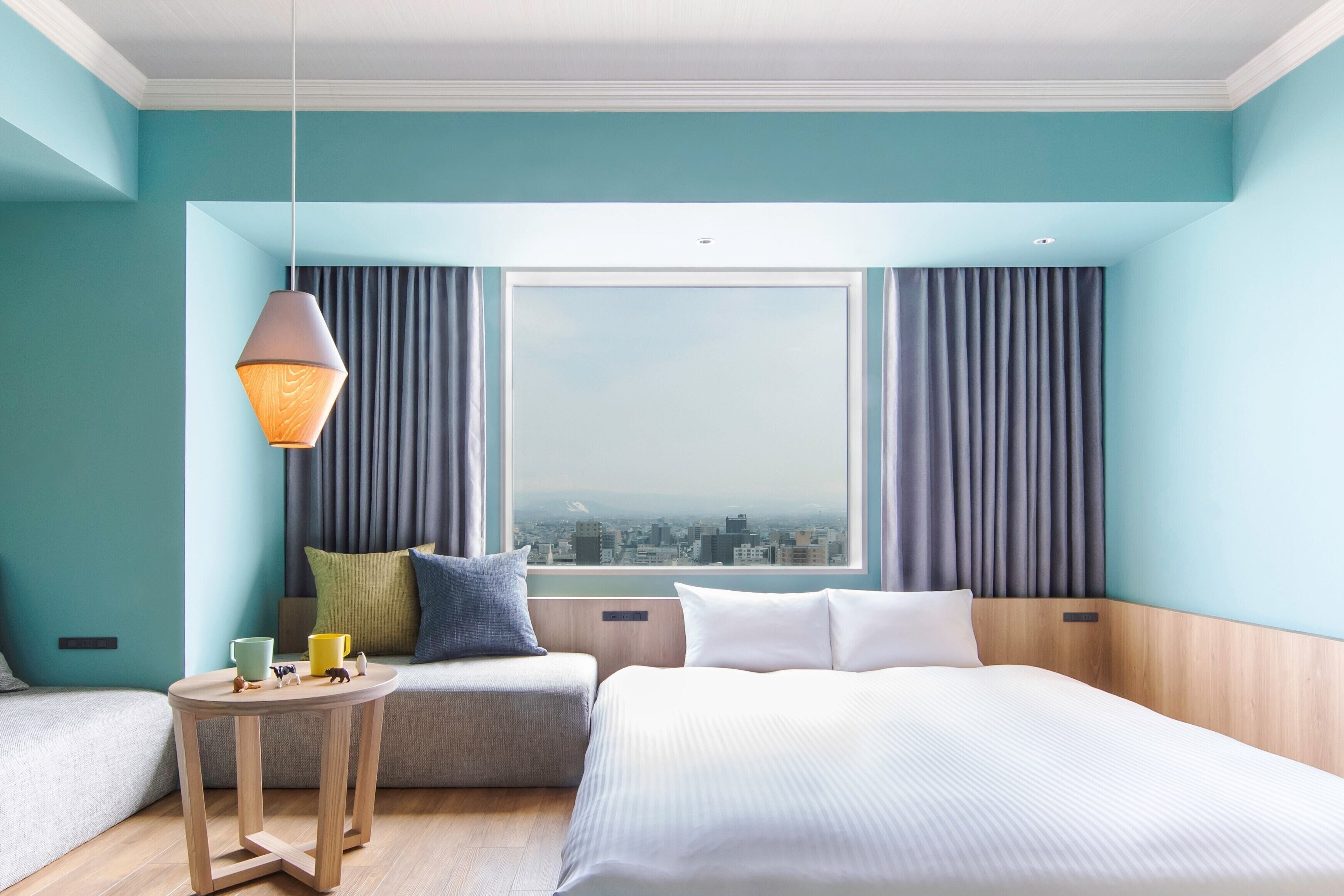 Kahden hengen huone, 1 keskisuuri parisänky, tupakointi kielletty, kaupunkinäköala | Näkymä huoneesta