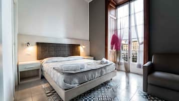 Premium bedding, minibar, in-room safe, desk
