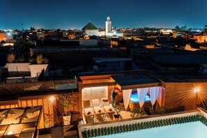 Terrasse sur le toit