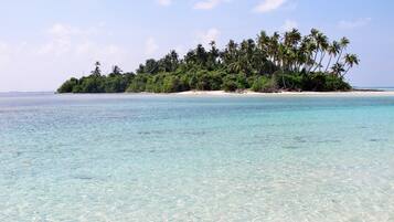 Blick von der Unterkunft