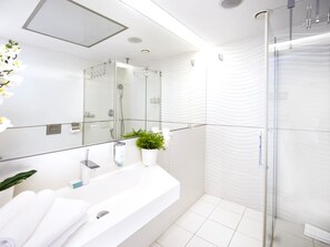 Appartement, 1 chambre, non-fumeur, vue mer | Salle de bain