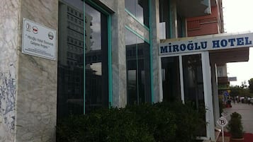 Entrada al alojamiento