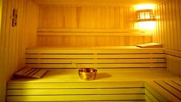 Sauna, Turkish bath/hammam, 2 treatment rooms