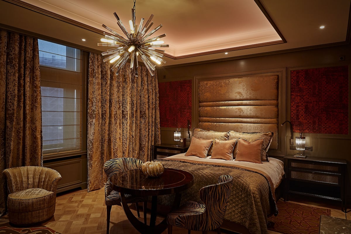 1 slaapkamer, luxe beddengoed, een minibar met enkele gratis items