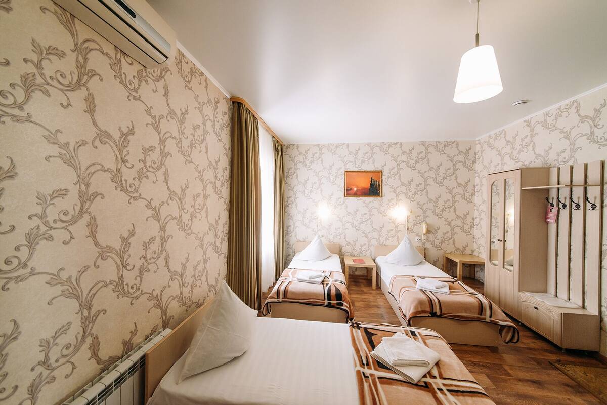 Minibar, in-room safe, blackout drapes, soundproofing