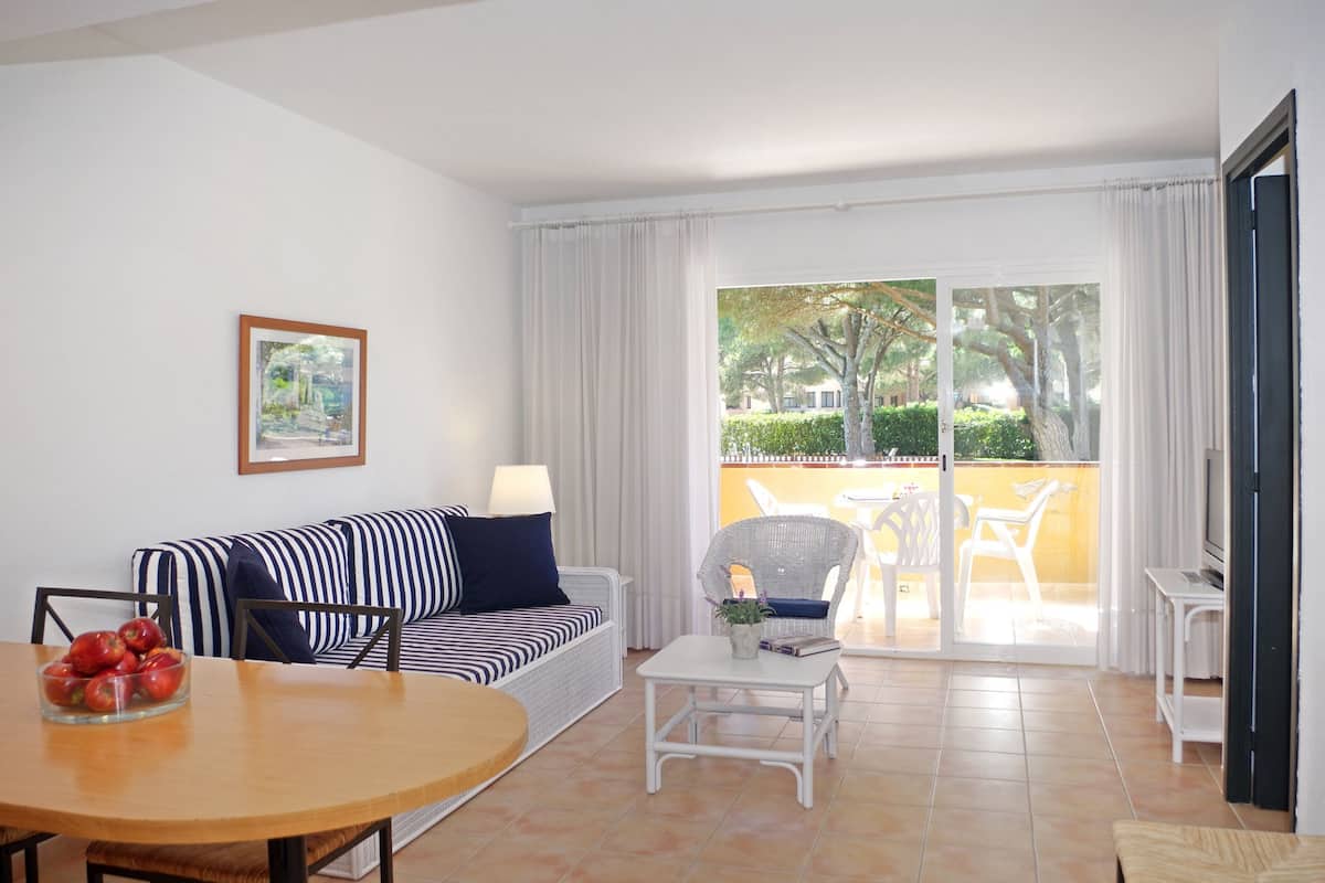 Apartment, 1 Schlafzimmer, Gartenblick | Blick auf den Garten