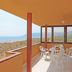 Appartamento, 2 camere da letto, vista mare | Terrazza/patio