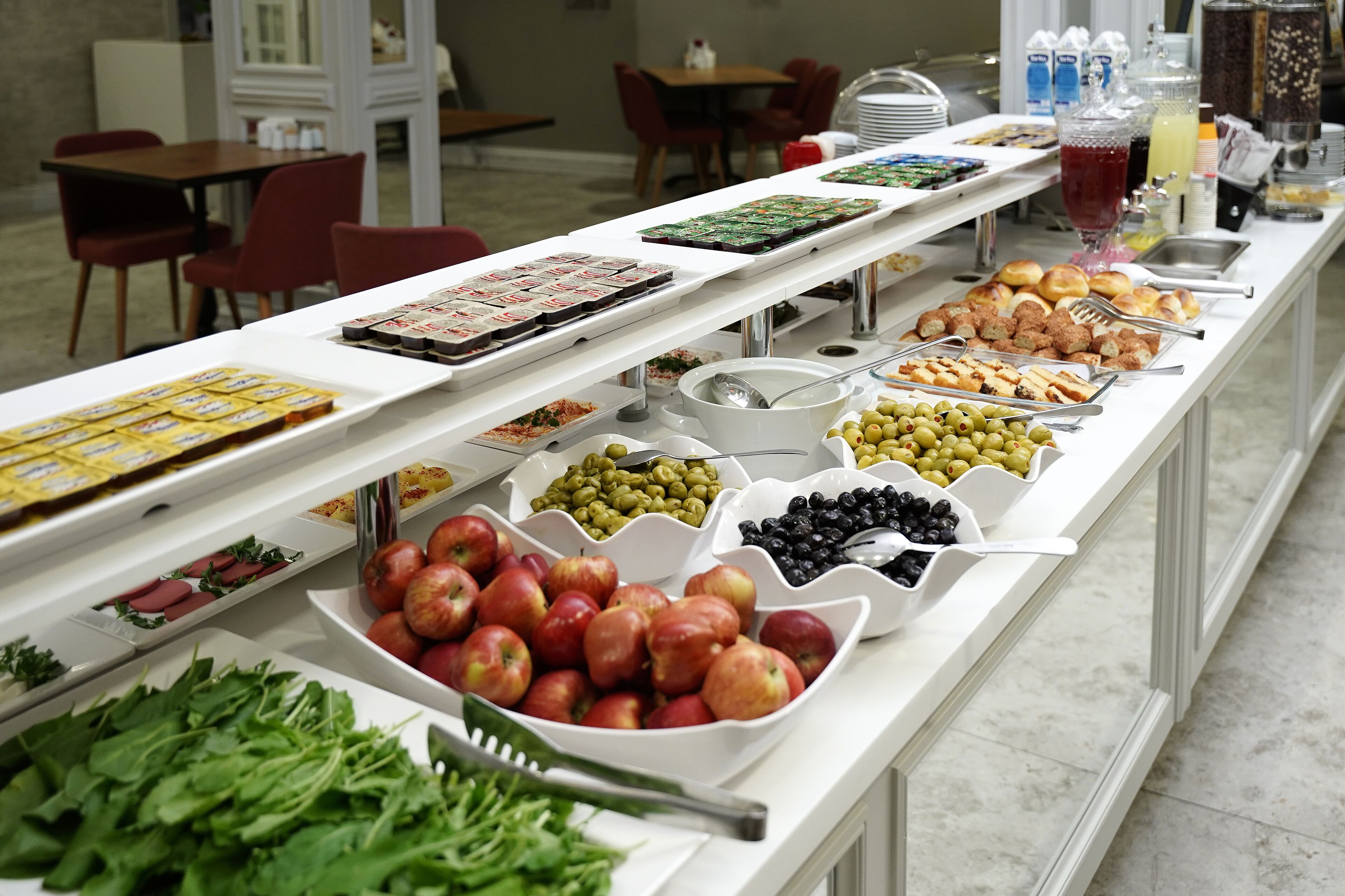 Petit déjeuner buffet compris tous les jours