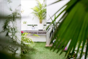 Habitación doble, vistas al patio | Vistas desde la habitación