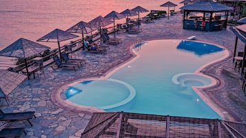 Udendørs pool, liggestole